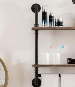 The Benefits Of Industrial Series Bathroom Rack-2